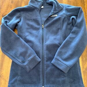 Boys Blue Fleece Columbia Jacket Large